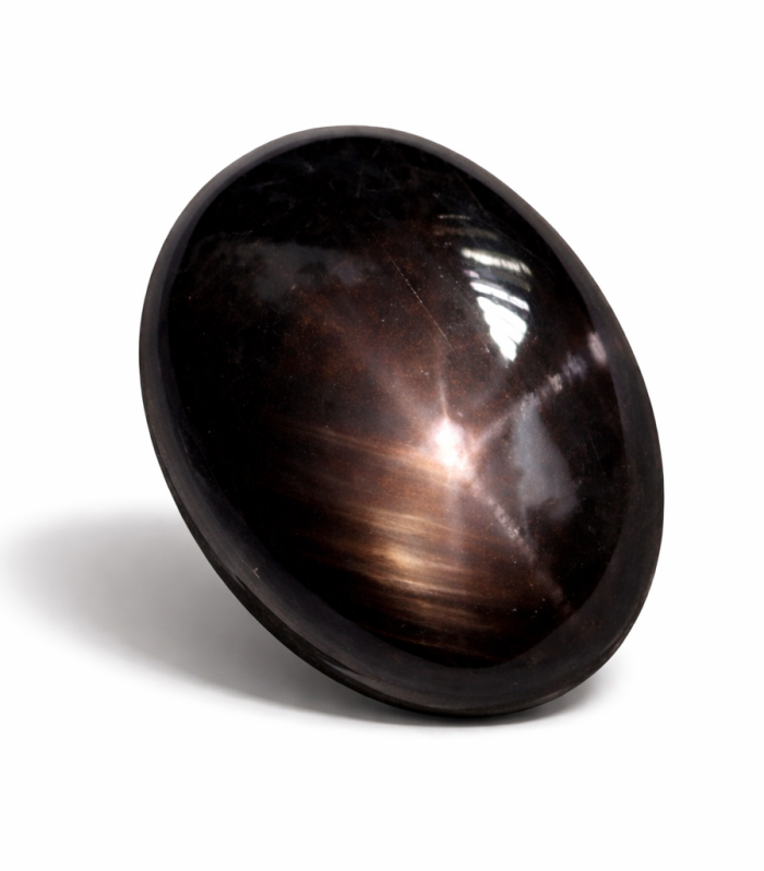 Natural Black Star Sapphire – 2.85 Carat (Unheated)