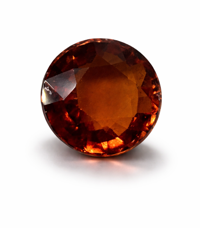 Natural Hessonite Garnet — 7.21 Carat (Unheated)