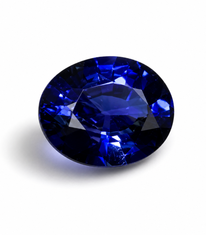 Natural Royal Blue Sapphire — 0.45 Carat (Heated)