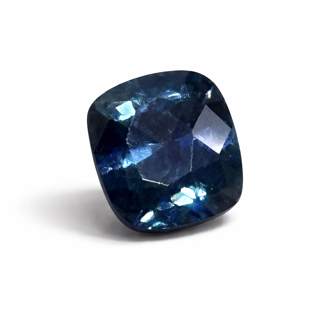 Natural Teal Sapphire — 0.40 Carat (Heated)