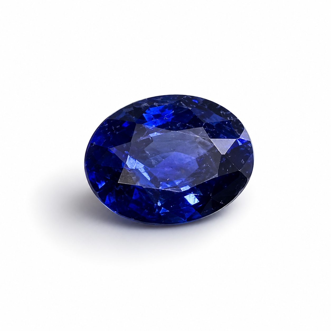 Natural Royal Blue Sapphire — 0.91 Carat (Heated)