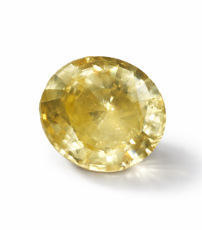 Natural Yellow Sapphire — 4.42 Carat