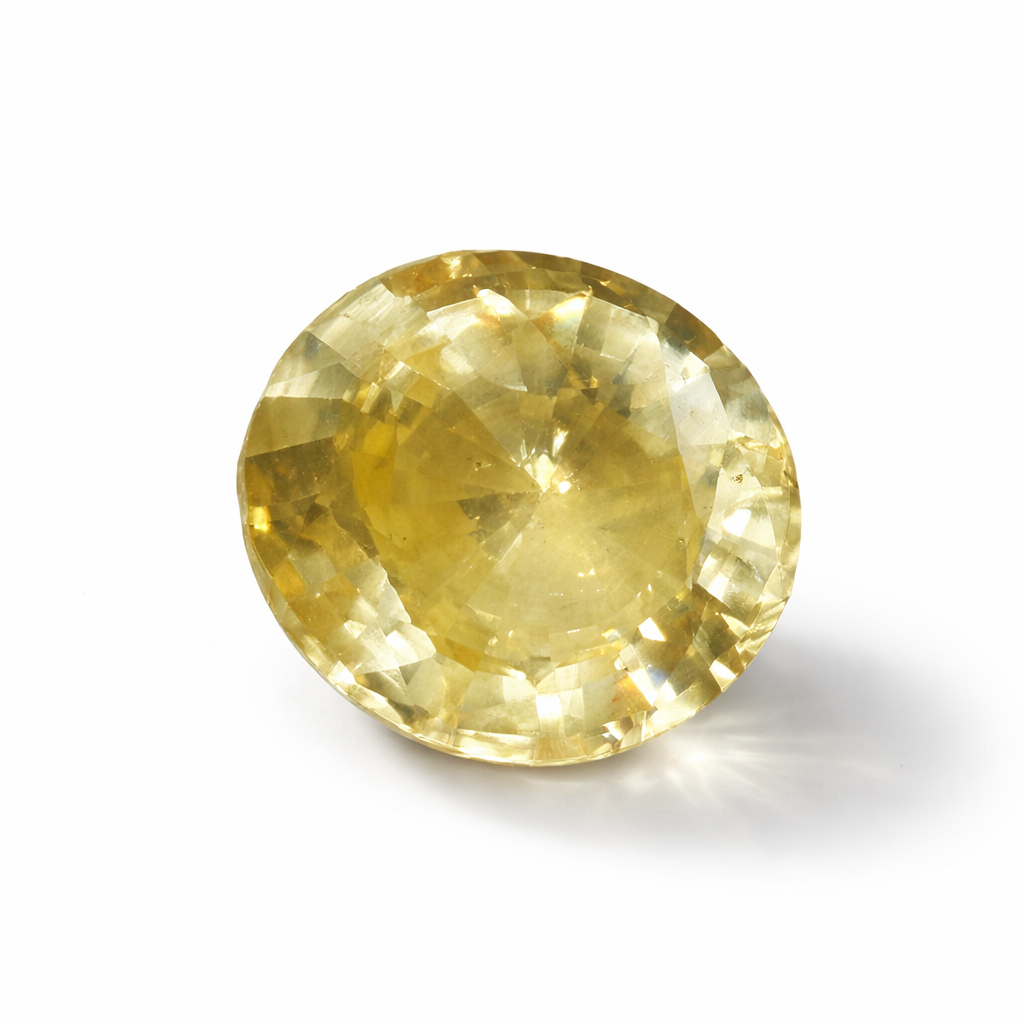 Natural Yellow Sapphire — 4.42 Carat